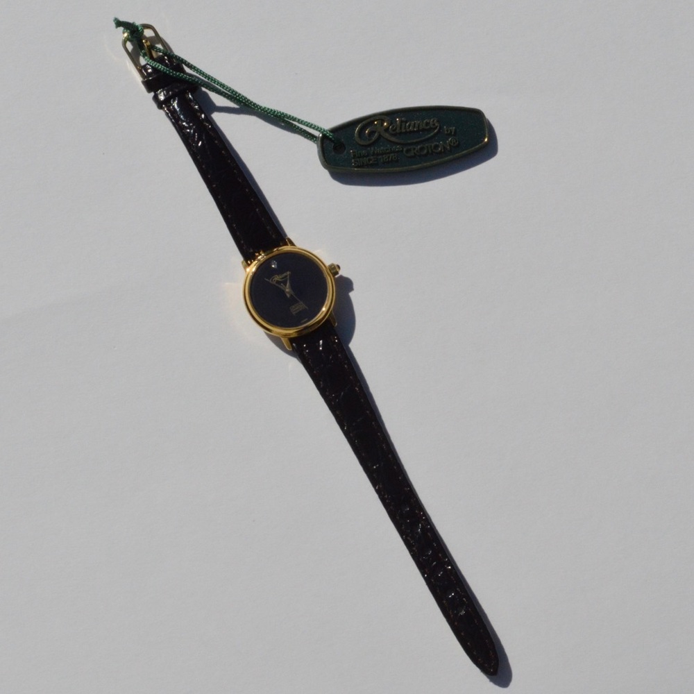 NWT Womens Reliance Croton Diamond Quartz Watch